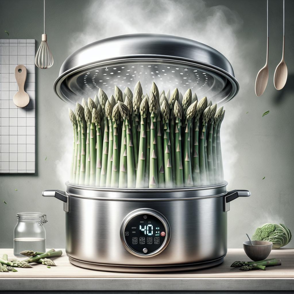 Maîtriser le Temps de Cuisson des Asperges à la Vapeur